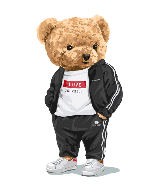 Love Yourself Teddy Tracksuit Tee